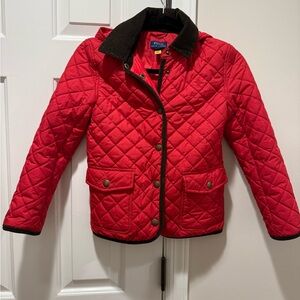 Polo by Ralph Lauren Kids Red Quilted Jacket